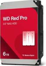 Western Digital Red Pro 6TB NAS merevlemez (3,5", SATA3, 7200rpm, 256MB cache)