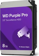 Western Digital Purple Pro 8TB merevlemez (3,5", SATA3, 7200rpm, 256MB cache)