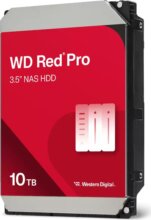 Western Digital Red Pro 10TB NAS merevlemez (3,5", SATA3, 7200rpm, 512MB cache)