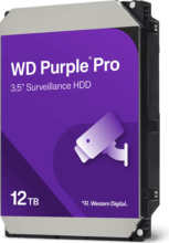Western Digital Purple Pro 12TB merevlemez (3,5", SATA3, 7200rpm, 512MB cache)