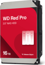 Western Digital Red Pro 16TB NAS merevlemez (3,5", SATA3, 7200rpm, 512MB cache)