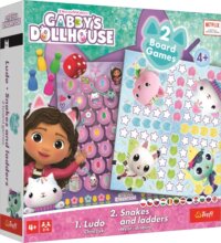 Gabi babaháza, 2 az 1-ben társasjáték