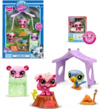 Littlest Pet Shop, Kemping játékfiguraszett, 2. széria, 3 db-os