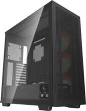 DeepCool Morpheus Tempered Glass, fekete