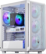 Endorfy Arx 500 ARGB Tempered Glass, fehér