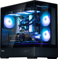 Zalman P30 (táp nélküli) ablakos mATX ház, fekete