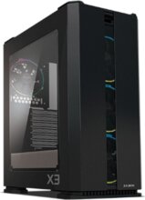 Zalman X3 (táp nélküli) ablakos ATX ház, fekete