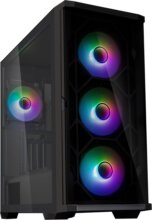 Zalman Z10 DUO (táp nélküli) ablakos ATX ház, fekete