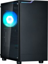 Zalman T4 Plus (táp nélküli) ablakos mATX ház, fekete