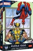Trefl Premium Plus, Pókember és Rozsomák karácsonya puzzle, 1000 darabos
