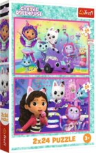 Gabi babaháza, Játék Gabival puzzle, 2 x 24 darabos