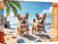 Corgik puzzle, 100 darabos