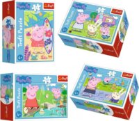 Peppa malac boldog napja mini puzzle, 54 darabos