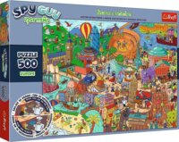 Spy Guy Európa nyomozós képkereső puzzle, 500 darabos