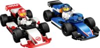 LEGO® City, F1®-es Williams Racing és Haas F1® versenyautók