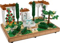 LEGO® Icons, Kert szökőkutakkal