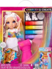 Rainbow High baba színezhető hajjal és kiegészítőkkel, Lila szemű