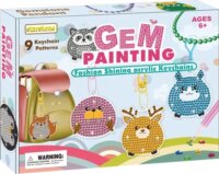 Kulcstartó és medál készítő szett, Erdei állatok