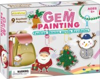 Kulcstartó és medál készítő szett, Mikulás