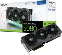PNY GeForce RTX 5080 16GB DDR7 Overclocked Triple Fan