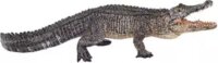 Alligátor mozgó állkapoccsal, kézzel festett figura