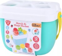 Playgo, Formaválogató játék vödörben, 12 db-os