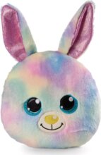 NICI, Rainbow Candy nyuszi plüss párna, 32 x 32 cm