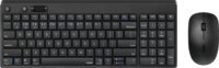 Rapoo 8050T billentyűzet + egér szett (magyar, vezeték nélküli, fekete)