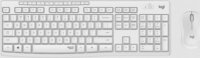 Logitech MK295 Silent billentyűzet + egér szett (magyar, vezeték nélküli, silent, fehér)