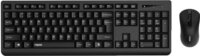 Rapoo X1700 billentyűzet + egér szett (magyar, vezeték nélküli, fekete)