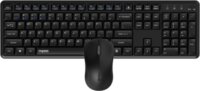Rapoo 8150M Silent billentyűzet + egér szett (magyar, multi-mode, vezeték nélküli, silent, fekete)