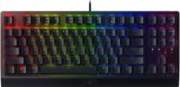 Razer BlackWidow V3 TKL (angol, green switch, gamer, fekete)