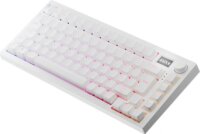 AVAX GM02 PRO (magyar, 75%, tri-mode, mechanikus, Gateron red switch, fehér)