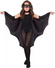 Denevérköpeny jelmez, 128 cm