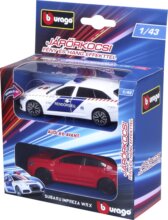 Bburago, Audi A6 rendőrautó és üldözöttje, 1:43