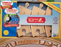 Thomas és barátai, Fa sínpálya kanyar szett, 90 mm