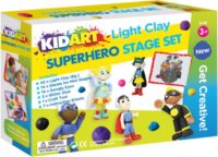 Kid Art, Modellező gyurma készlet, Szuperhősök
