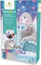 Sycomore, Stick'n Fun mozaikkép készítő készlet, Állatbébik