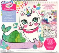 Crayola Creations, Számos matricamozaik alkotófüzet