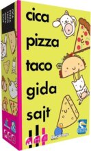 Cica, pizza, taco, gida, sajt kártyajáték Cica, pizza, taco, gida, sajt kártyajáték