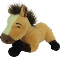 Szilaj, a szabadon száguldó, fekvő plüssfigura, 45 cm