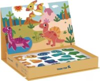 Tooky Toy, Mágneses puzzle dobozban, dinoszauruszok