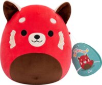 Squishmallows, Cici a vöröspanda barna hassal, 20 cm