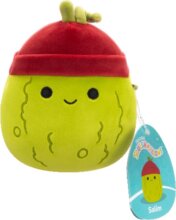 Squishmallows, Salim a zöld uborka sapkában, 13 cm