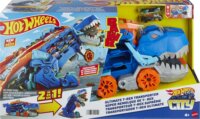Hot Wheels City, Átalakítható Ultimate Autószállító T-Rex játékszett