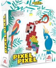 Papagáj kulcstartó vasalható gyöngy készlet