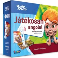 Tolki, Játékosan angolul interaktív foglalkoztató könyv, készletben