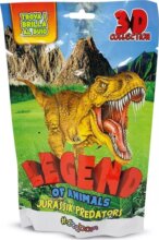 Dinoszaurusz figura meglepetéstasak, 1 db-os