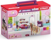 Schleich Horse Club, Sofia's Beauties hordozható szépségszalon fésülhető lóval