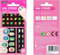 Avenir, Fluoreszkáló körömmatrica szett